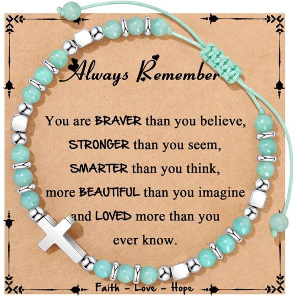 Gifts for Teen Trendy Stuff Natural Stone Bracelets Teen Birthday Gifts Cute